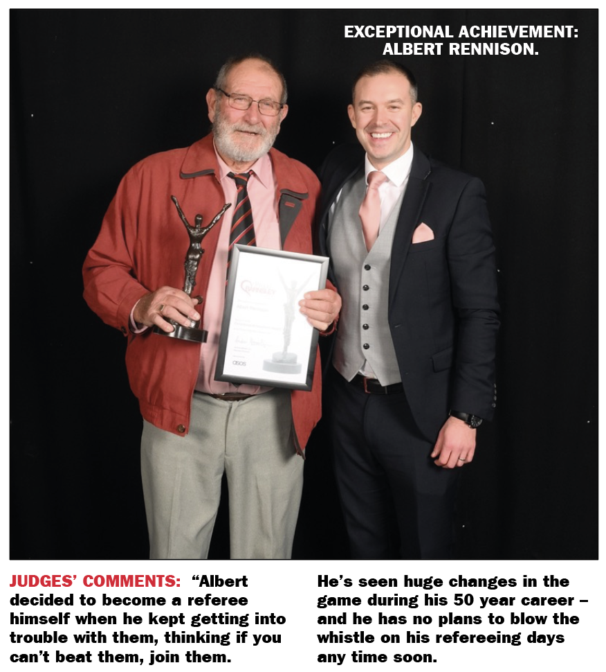 Proud of Barnsley Awards 2023:Exceptional Achievement, winner Albert Rennison